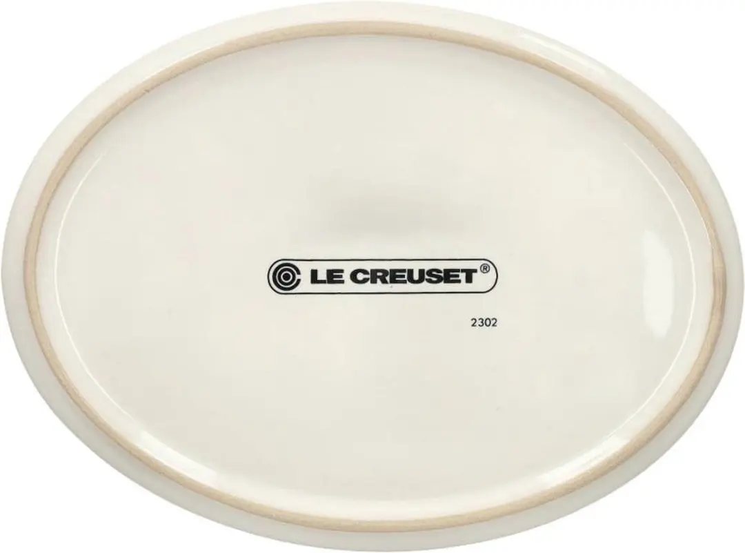 Le Creuset Lepelhouder Ovaal Meringue 15cm - Wit