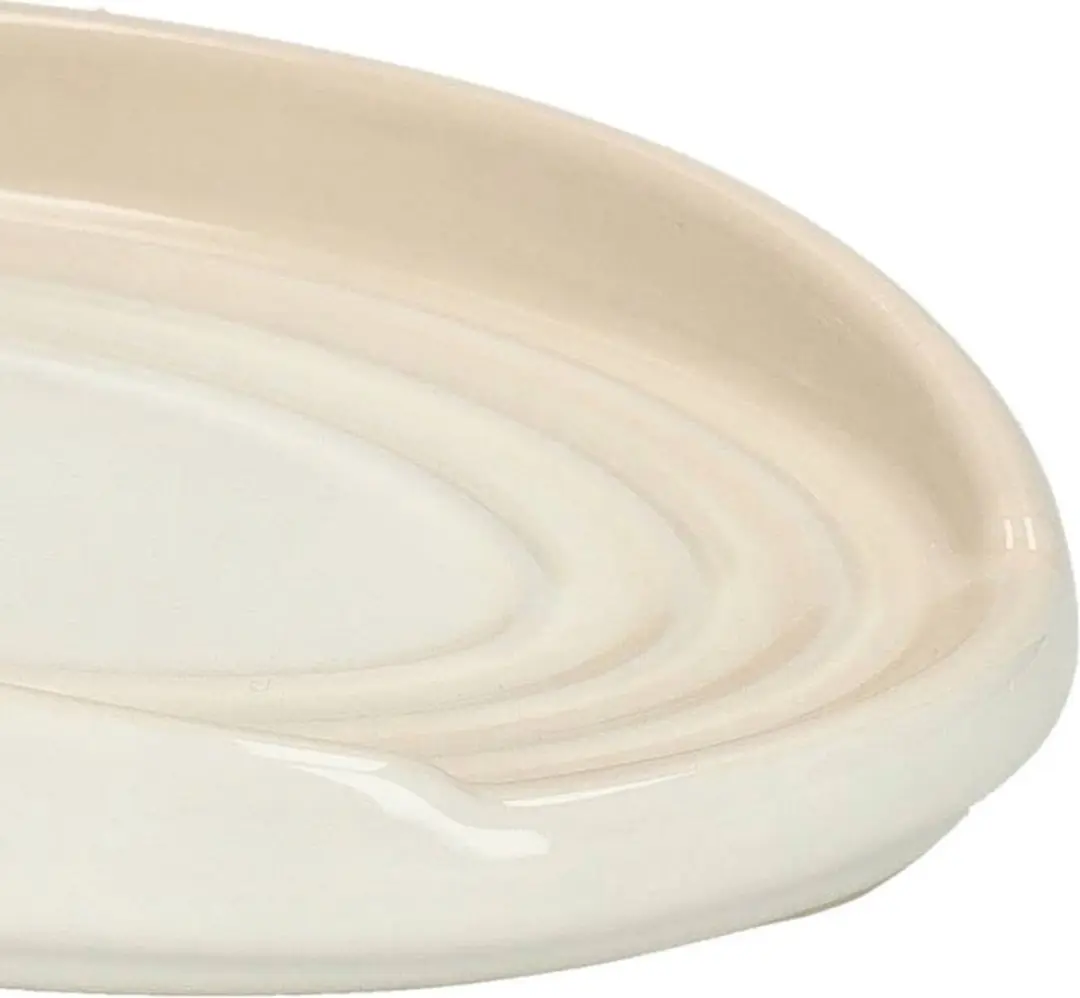 Le Creuset Lepelhouder Ovaal Meringue 15cm - Wit