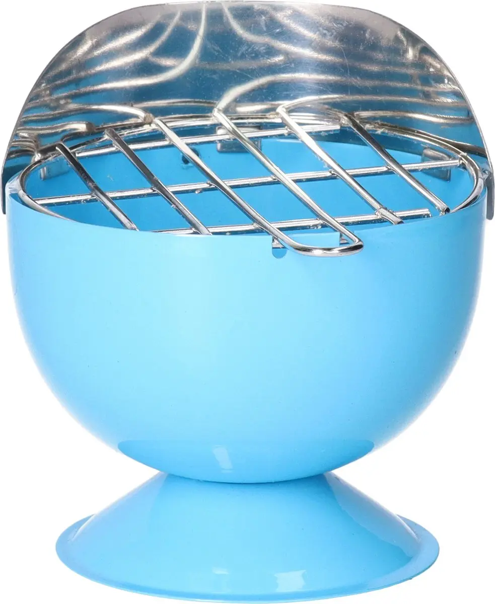 Excellent Houseware BBQ Asbakken - 2 Stuks - Blauw