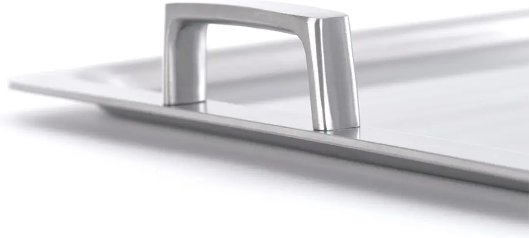 BergHOFF Ron Teppanyaki Plaat 35x32cm - 5-ply - Zilver