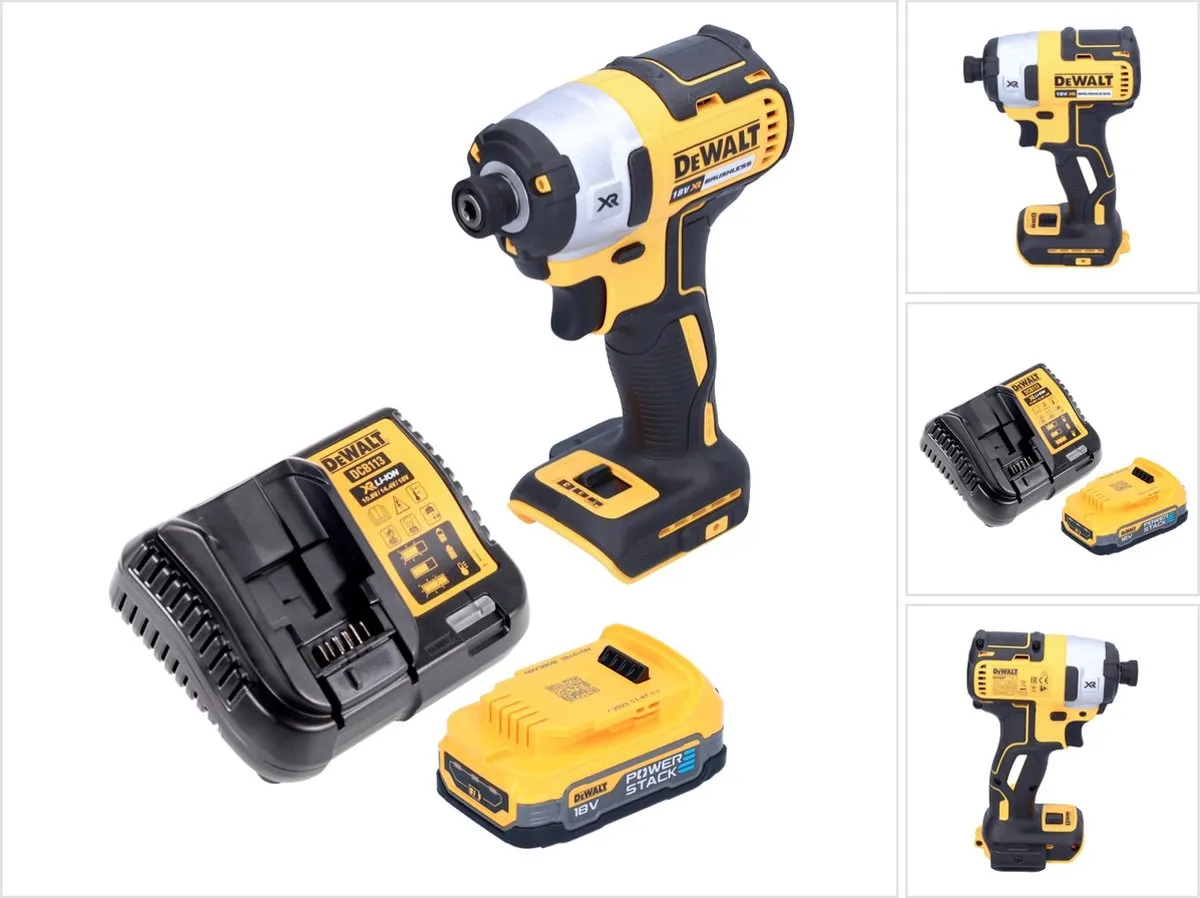 DeWalt DCF 887 E1 Slagmoersleutel 18V 205Nm