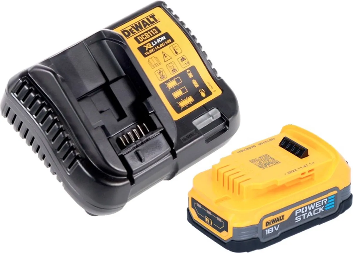 DeWalt DCF 887 E1 Slagmoersleutel 18V 205Nm - Borstelloos - afbeelding 3 van 5