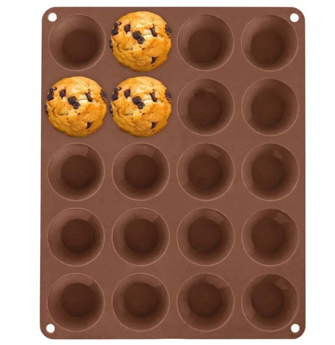 Orion Mini Muffinvorm Silicoon 20 Stuks