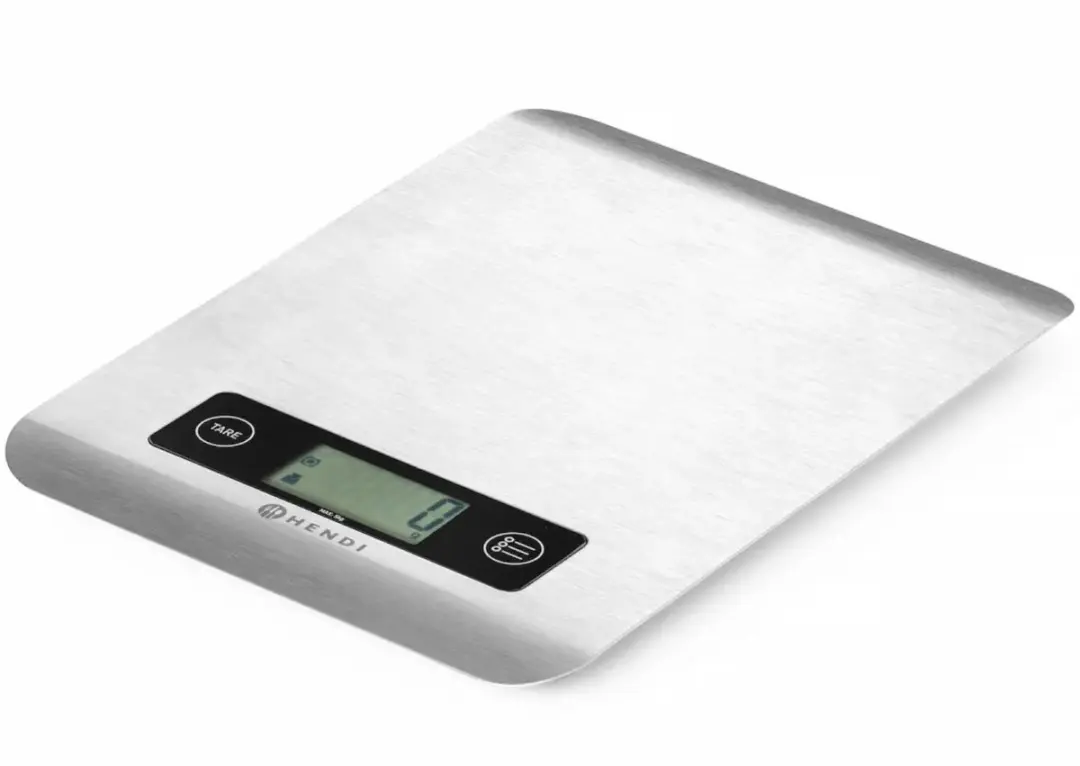HENDI 580226 Digitale Keukenweegschaal 5kg - Zilver
