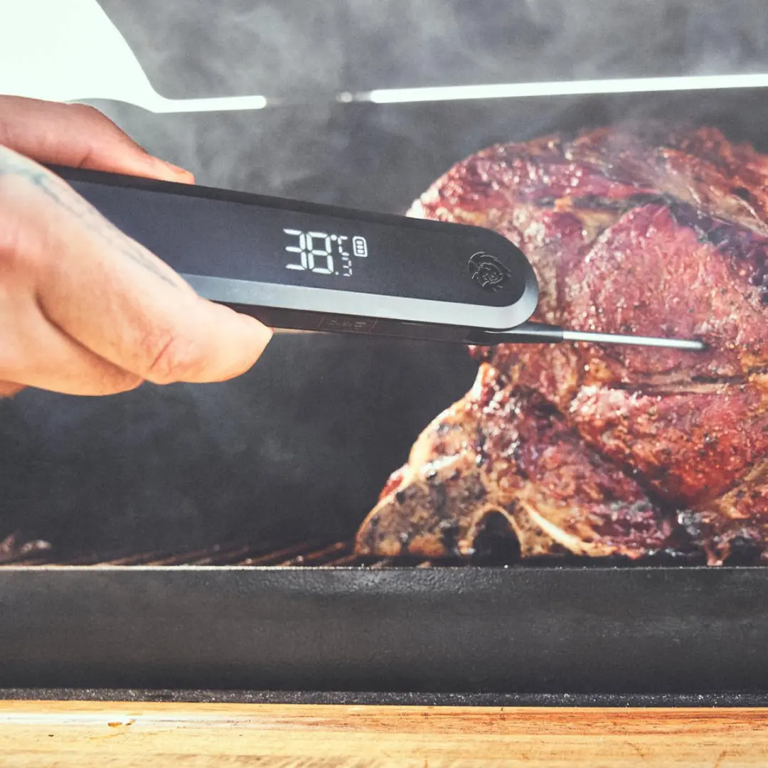 Burnhard Insteekthermometer Deluxe - 180° Draaibaar LED-Display -50°C tot 300°C
