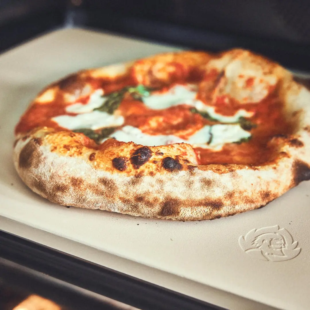 Burnhard Cordieriet Pizzasteen 38x30cm - Deluxe