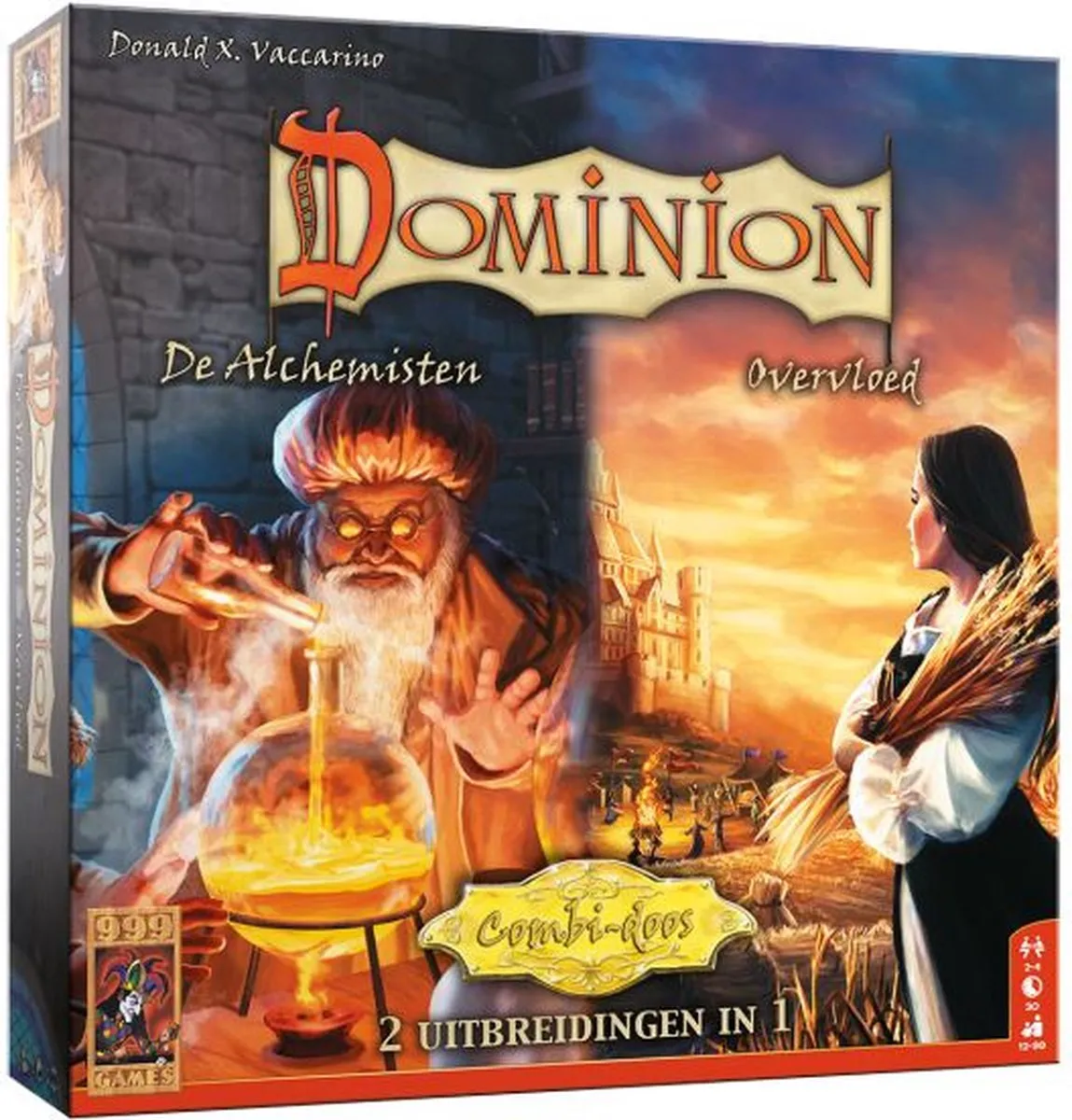 999 Games Dominion Combi-doos Alchemisten & Overvloed Kaartspel