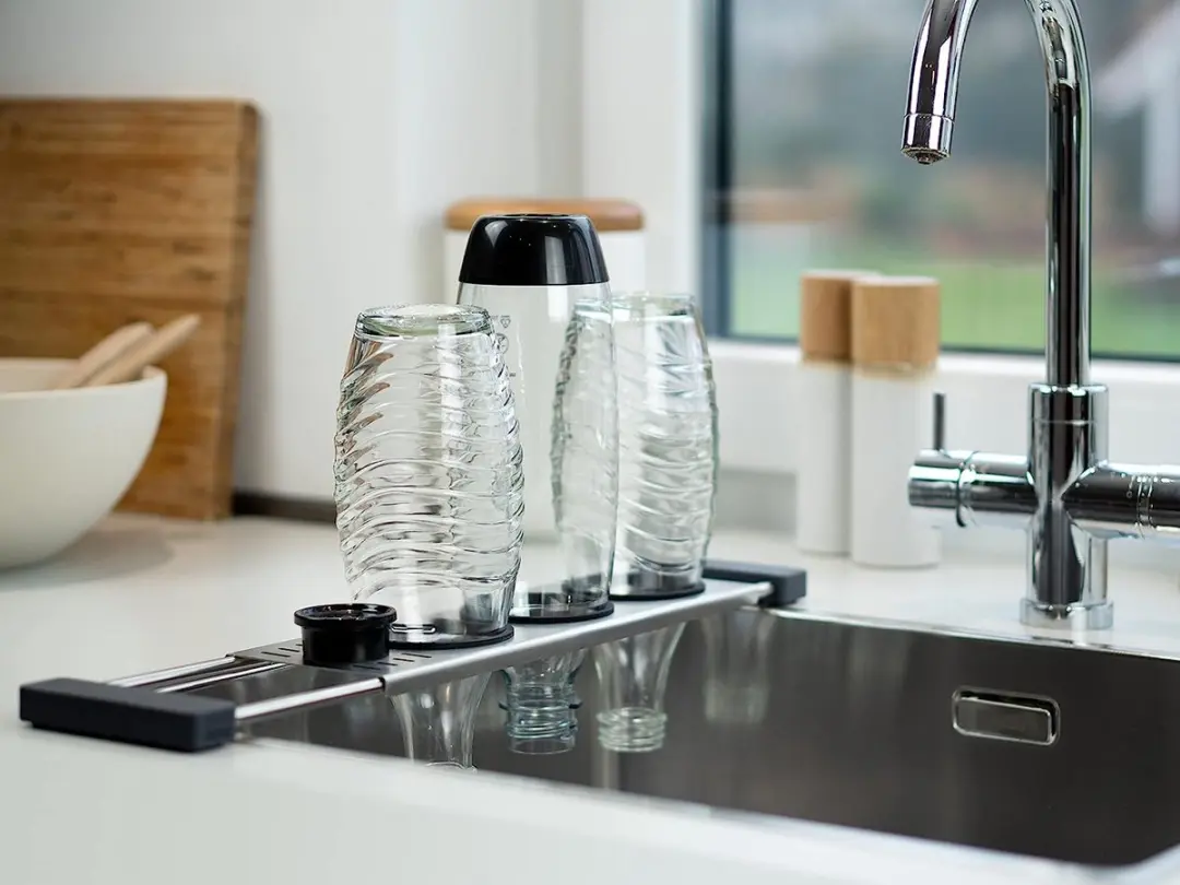 SodaStream Flessenhouder Antraciet - 3 Flessen