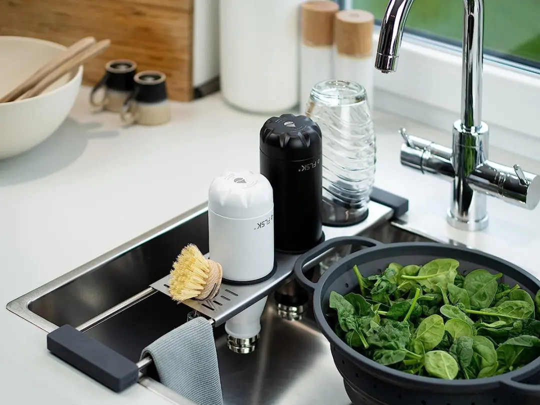 SodaStream Flessenhouder Antraciet - 3 Flessen