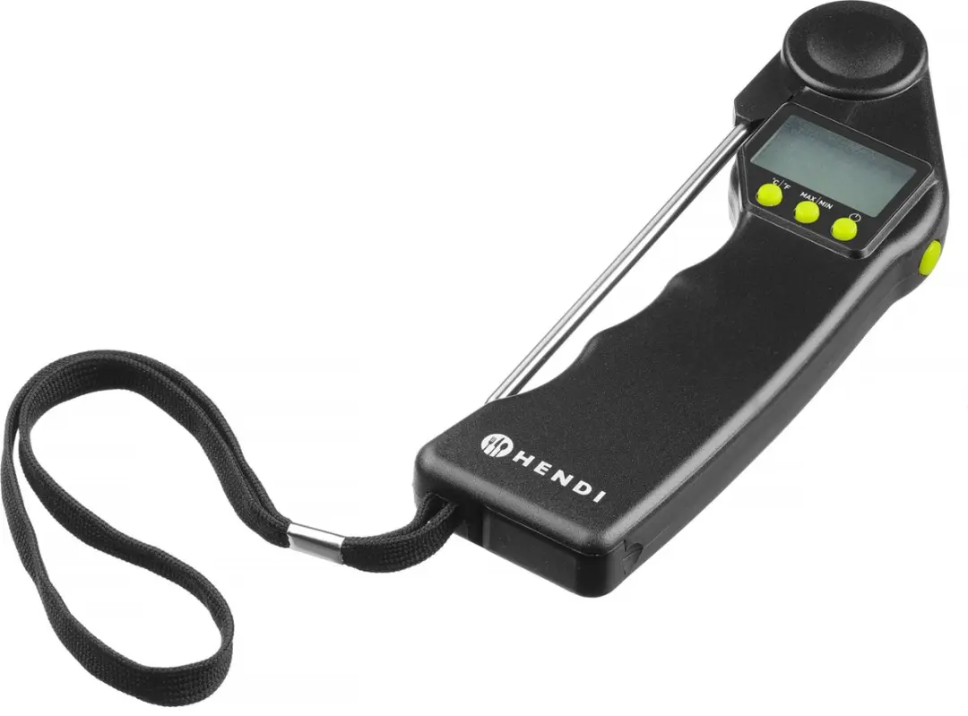 HENDI Digitale Thermometer Opvouwbare Sonde - Zwart - afbeelding 6 van 6