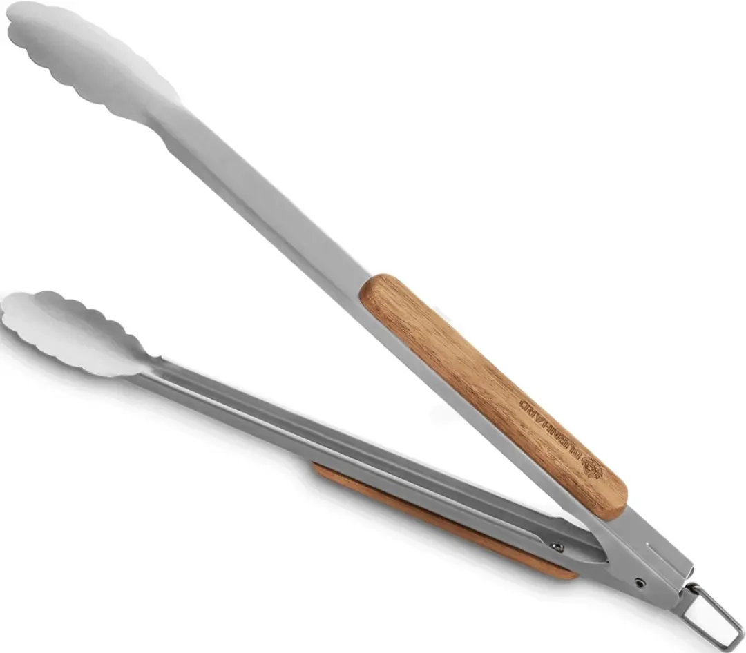 Burnhard Grillbesteckset 5-delig - 42cm - Akazie/roestvrij staal - afbeelding 6 van 6