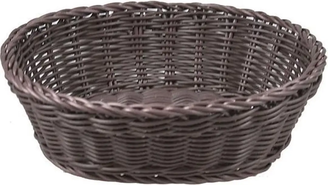 Cosy&Trendy Stokbroodmand Ovaal Bruin - 25x20x8cm