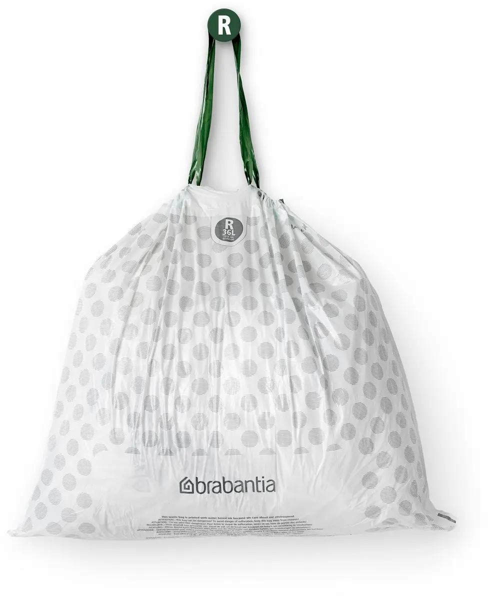 Brabantia PerfectFit Vuilniszak Dispenser Set 3x40 - 36L - Wit