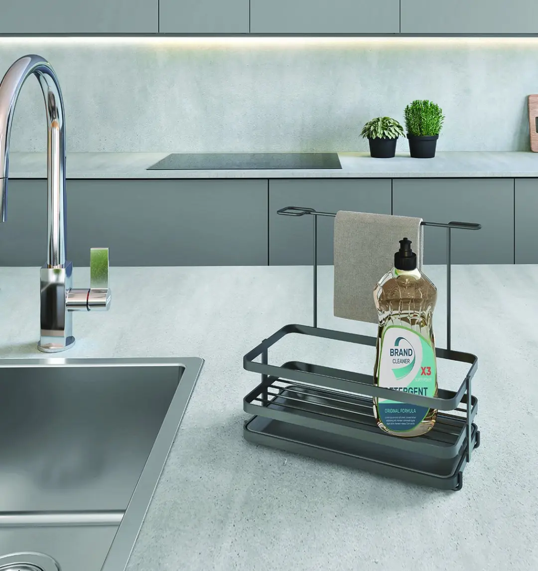 Metaltex Vaatdoekhouder 350902 - Zwart