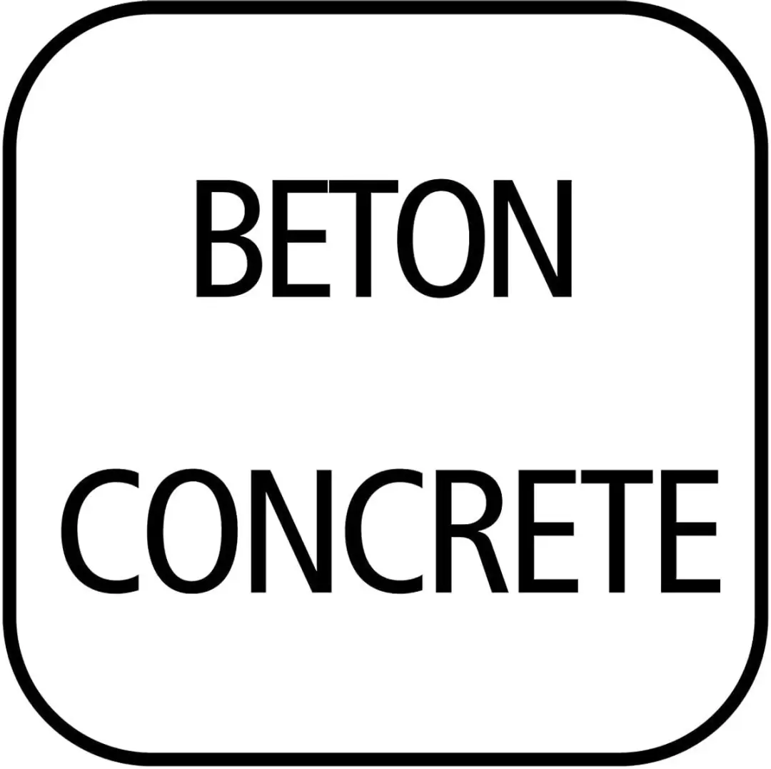 APS 559 Windasbak Beton - Zwart