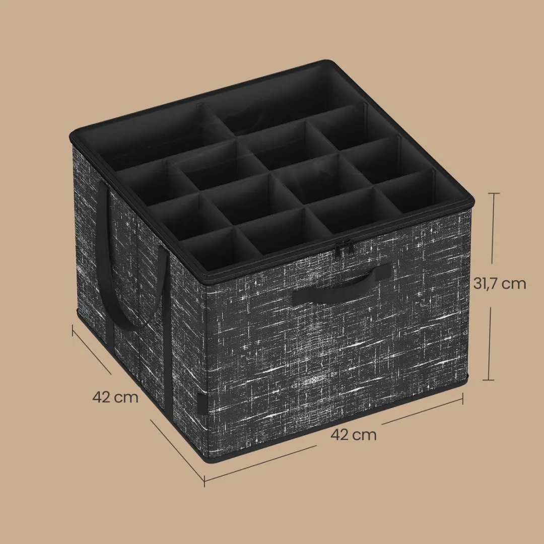 Songmics Schoenorganizer 2-delig LSP602B01 - 32 Vakken - Zwart