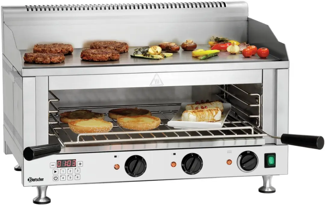 Bartscher 6640 Bakplaat & Salamander