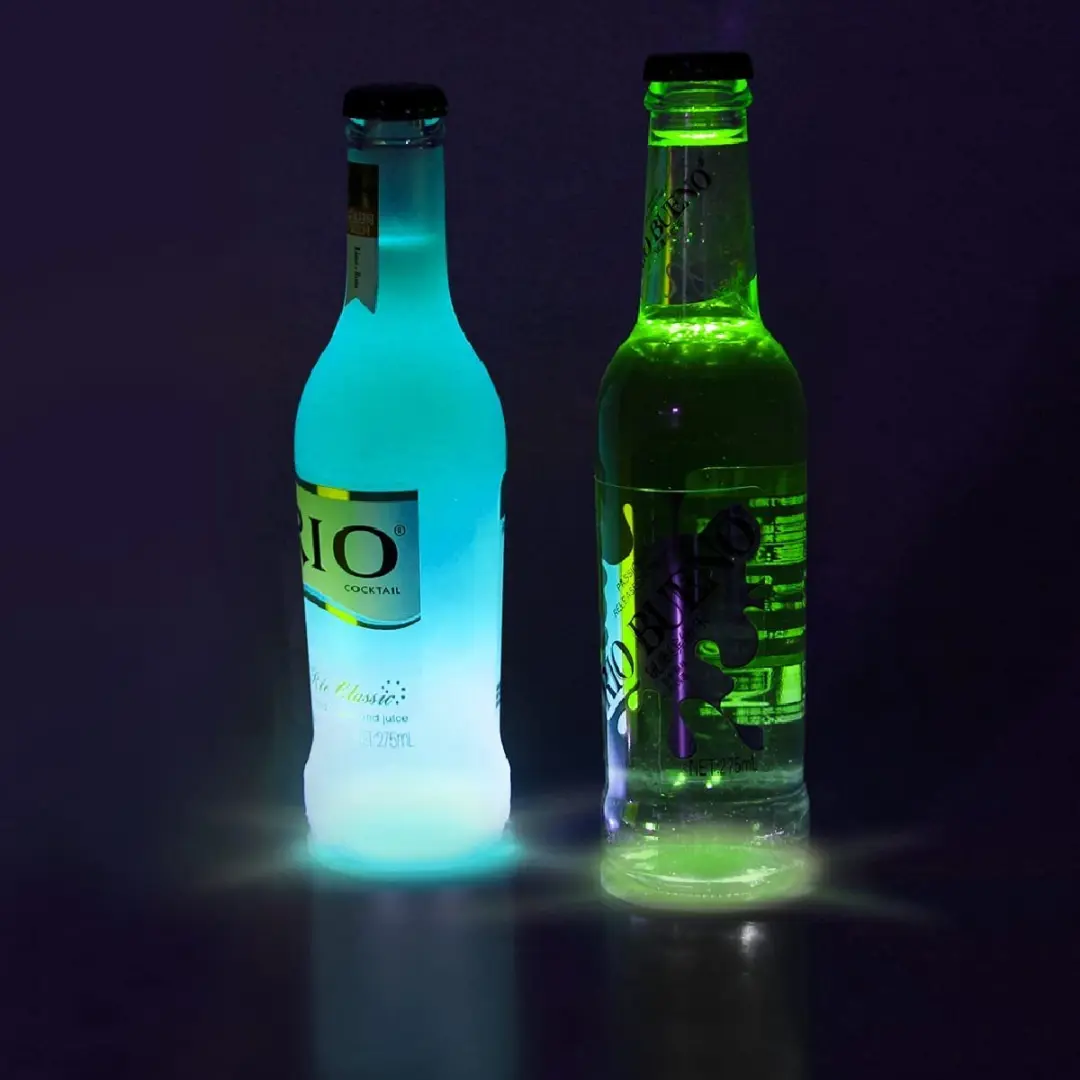 3M LED Onderzetter voor Flessen - RGB Multicolor