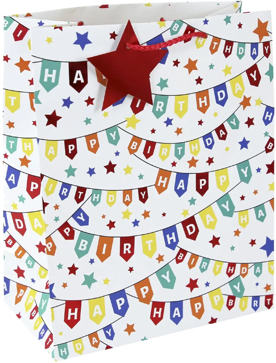 Clairefontaine Geschenktas Happy Birthday Klein