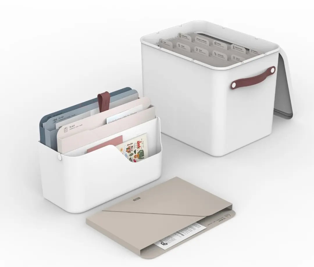 Rotho My Paper Organizer 2-in-1 A4 - Wit/Blauw