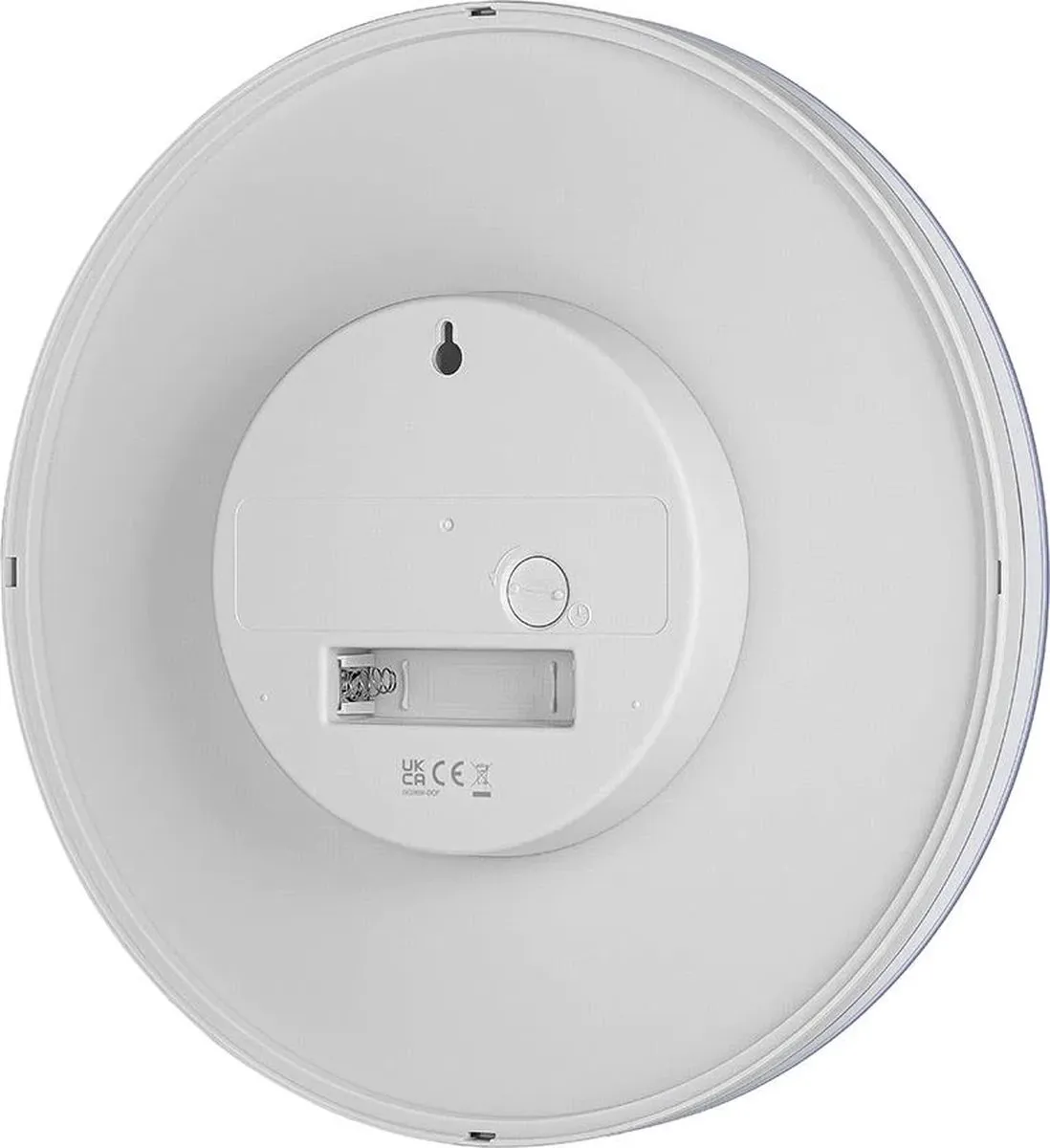 Braun BC26W-DCF Wandklok - Wit - 23cm