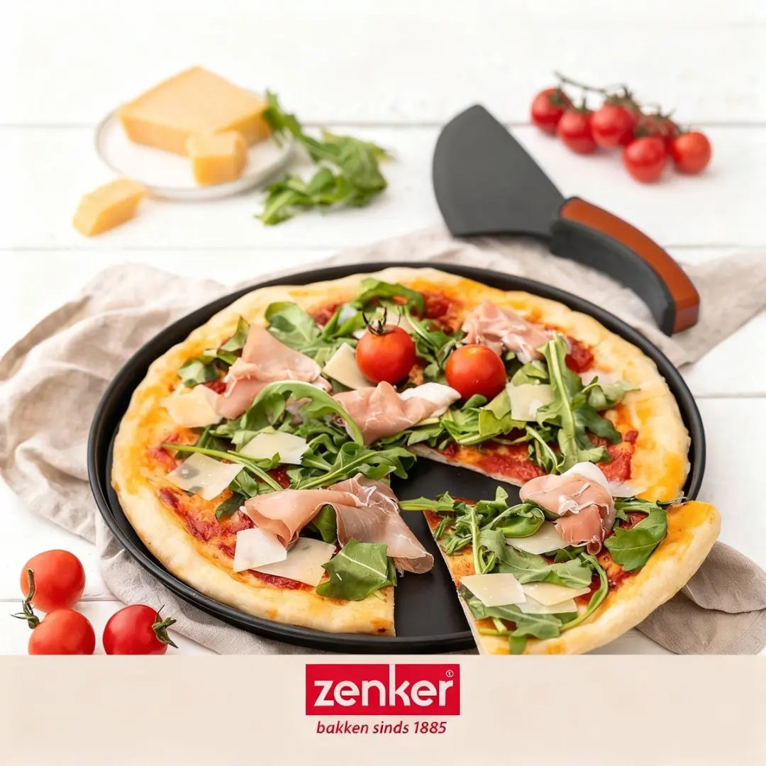 Zenker Special Countries Pizzaplaten Set 3x29cm - Zwart