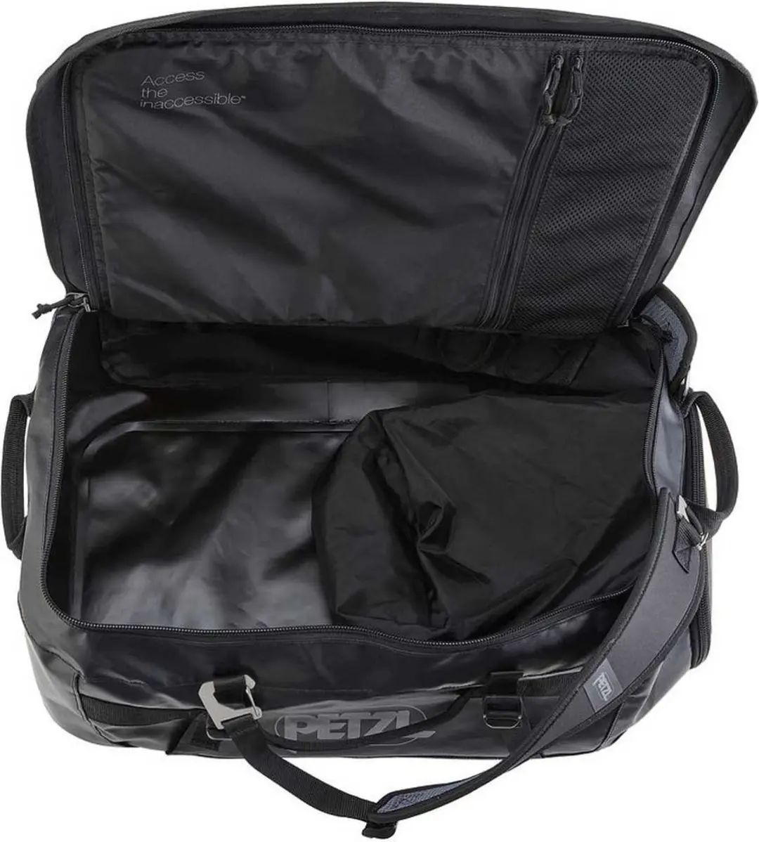 Petzl DUFFEL 65L - Zwart