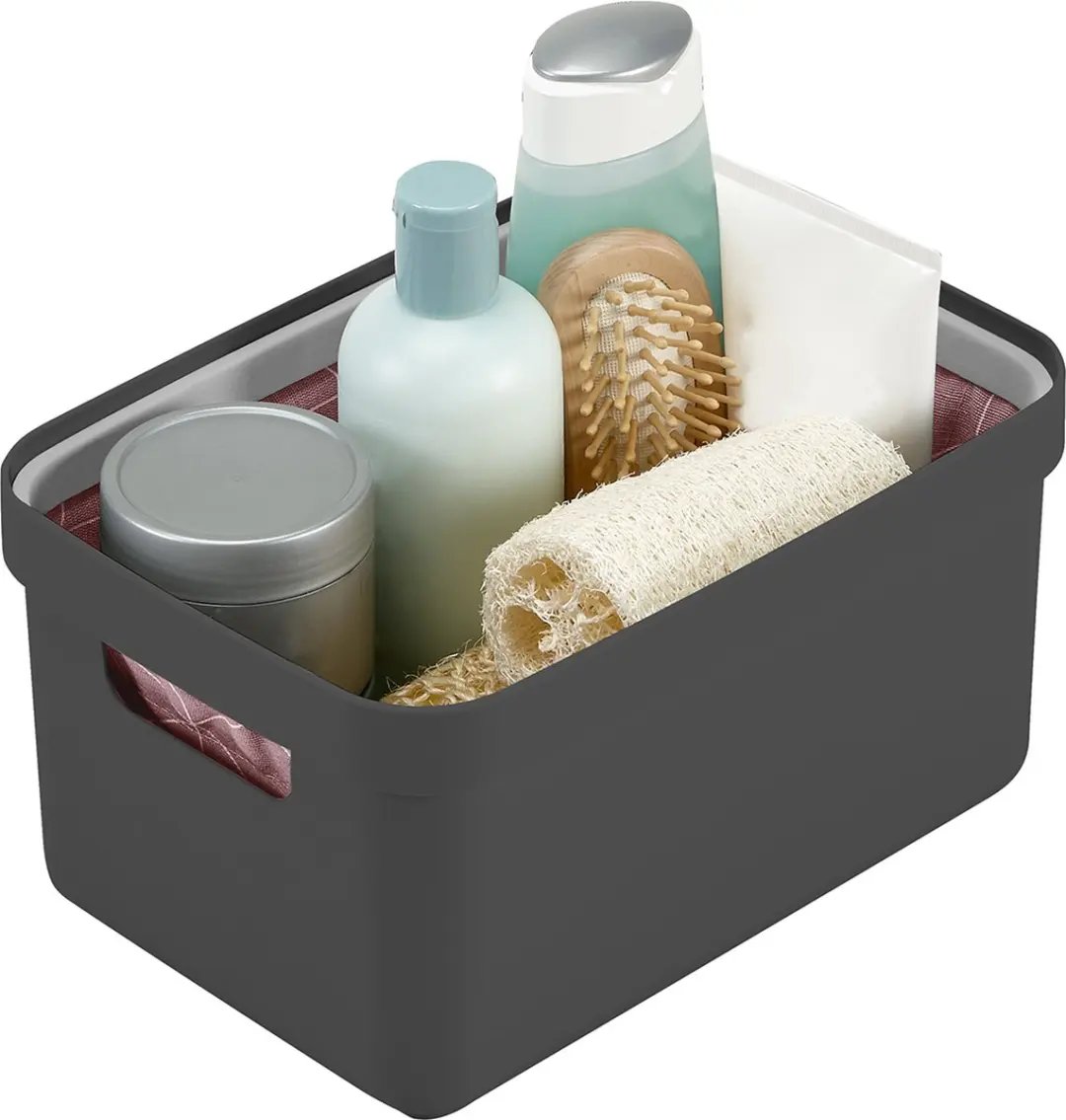 Sunware Sigma Home Opbergbox 5L - 6 Stuks - Antraciet - afbeelding 5 van 6