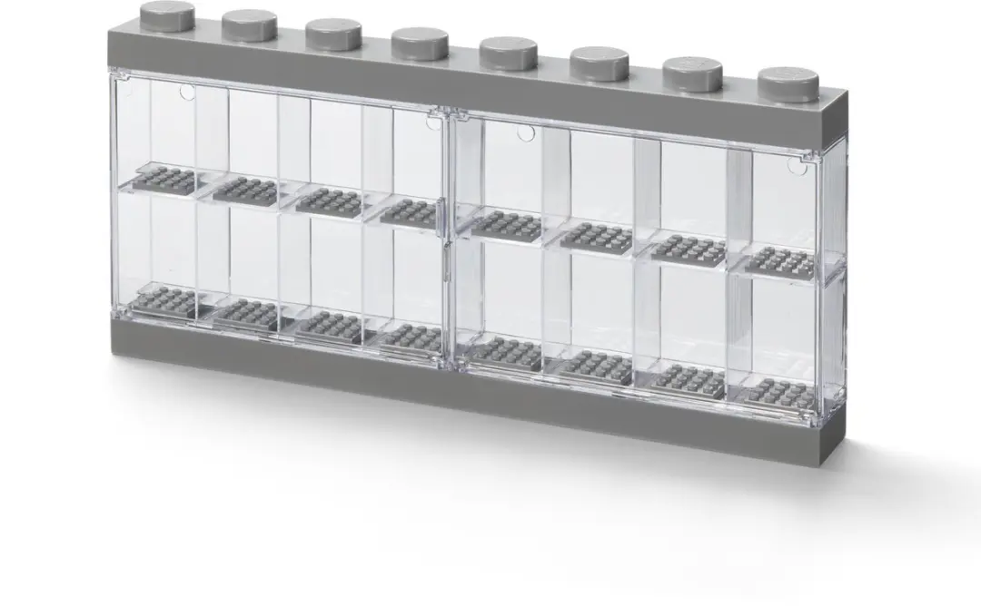 LEGO Vitrine Minifigure 16 - Grijs