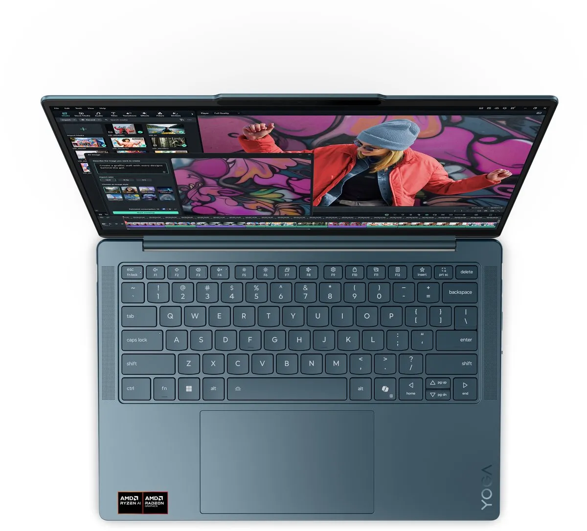 Lenovo Yoga Slim 7 14AKP10 Copilot+ PC 83JY0083MH - QWERTY