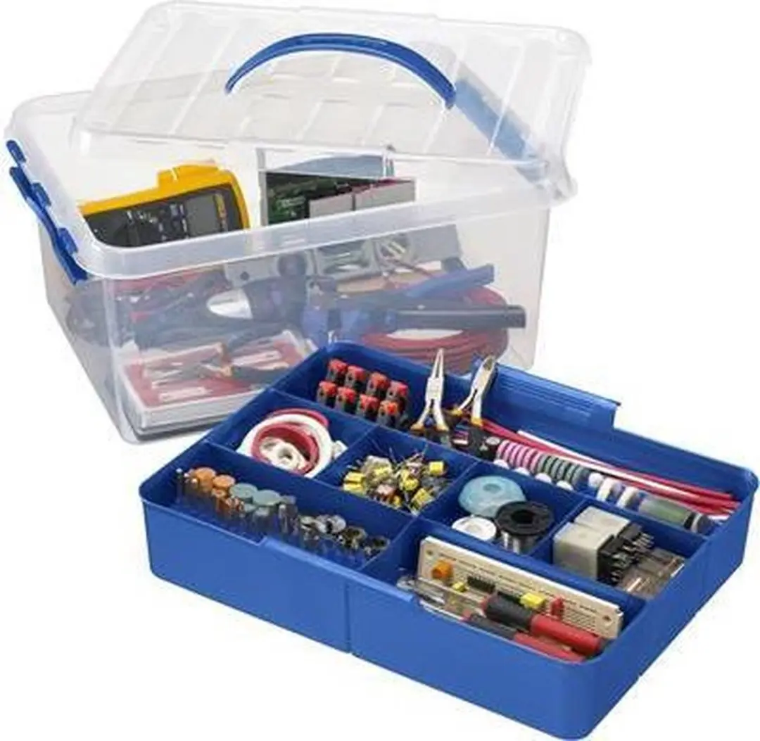 Sunware Q-line Opbergbox 15L - 40x30x18cm - Blauw