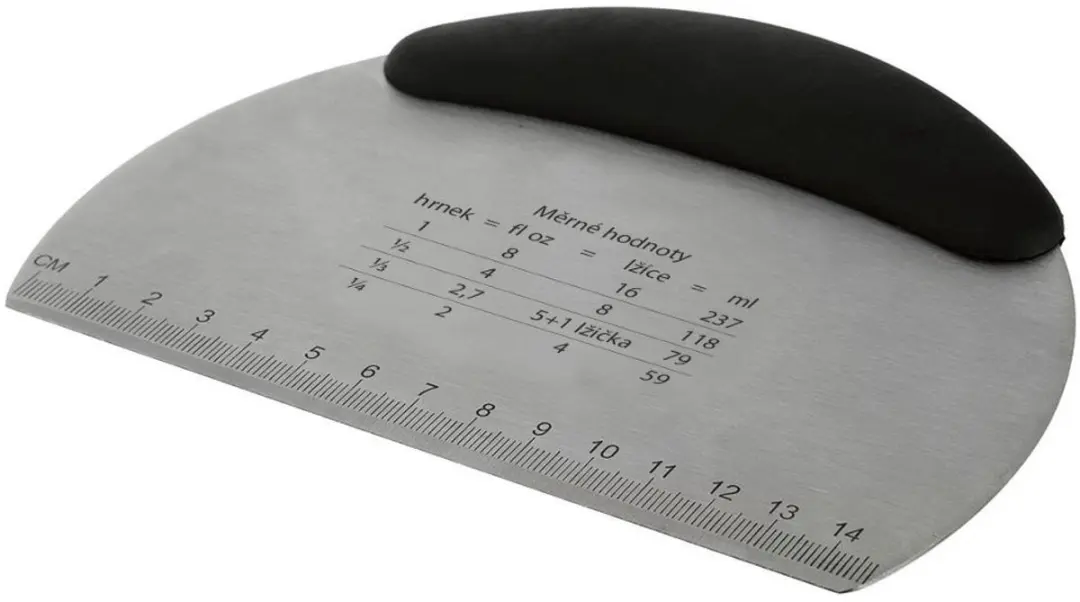 Orion Universele Keukenspatel 16cm - Roestvrijstaal - Zwart/Zilver - afbeelding 3 van 4