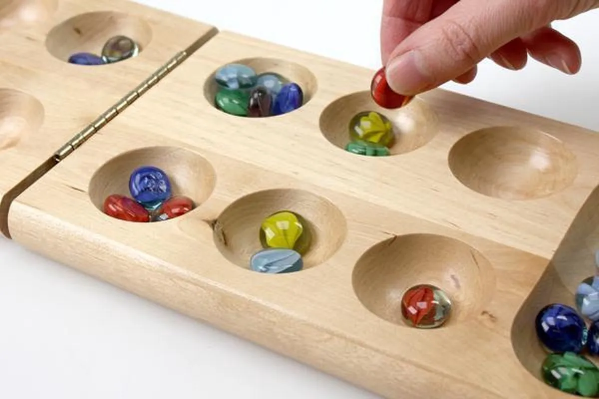 Tactic Kalaha Tin Box - 2 Spelers