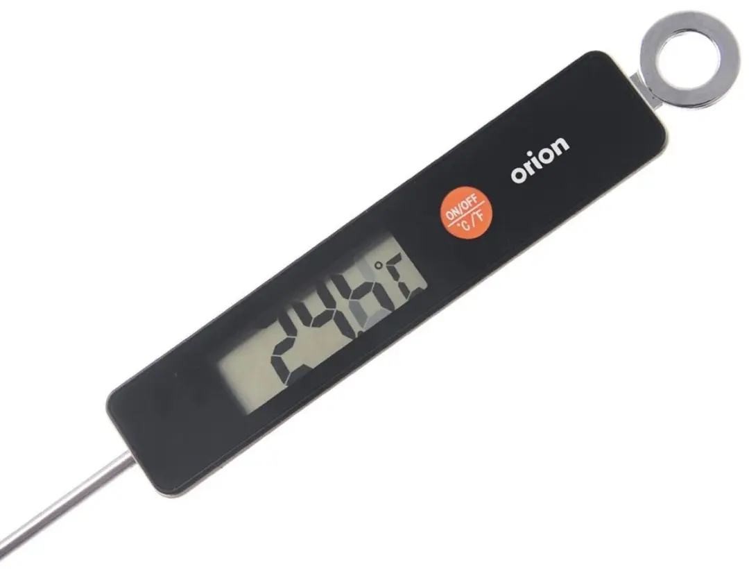Orion Elektronische Vleesthermometer 28cm - Zwart