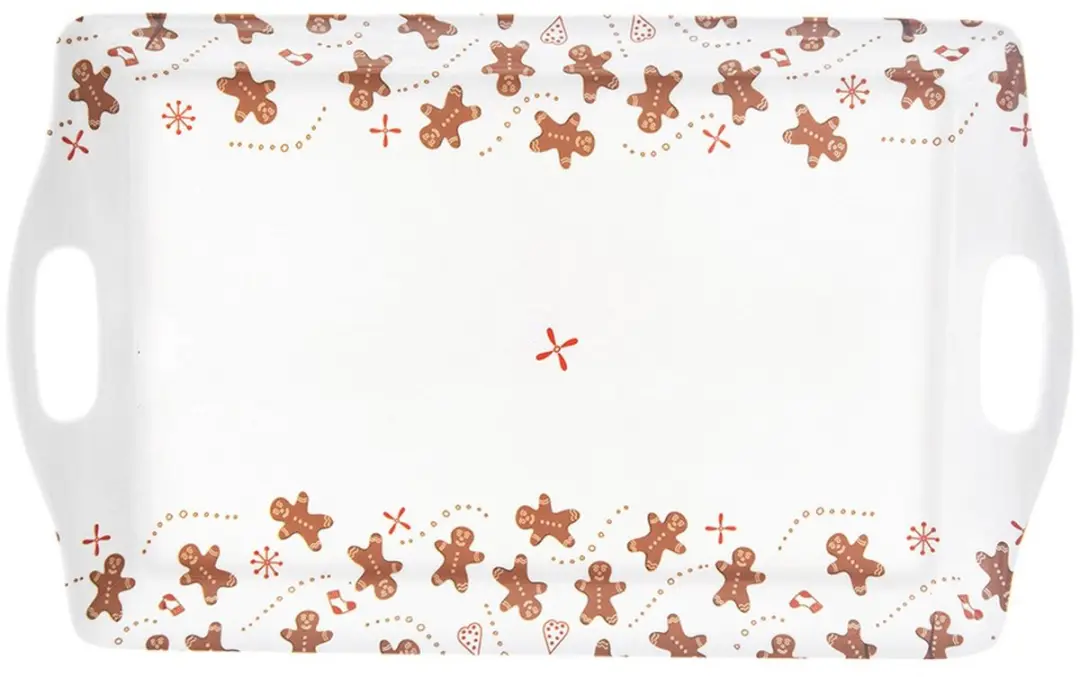 Orion Peperkoekman Dienblad 37,5x23cm - Veelkleurig