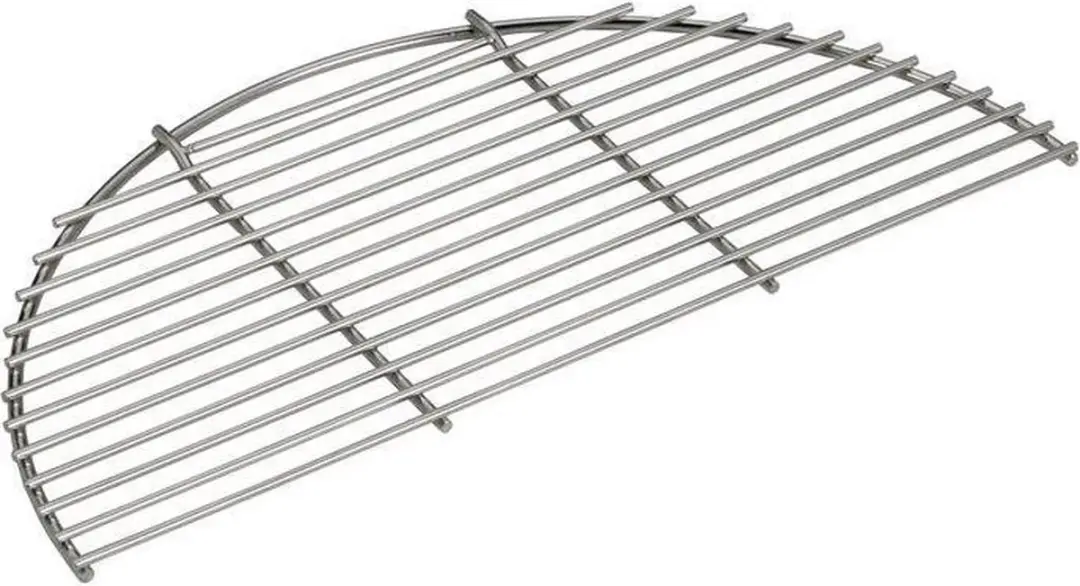 Big Green Egg RVS Half Moon Grid XL - Zilver
