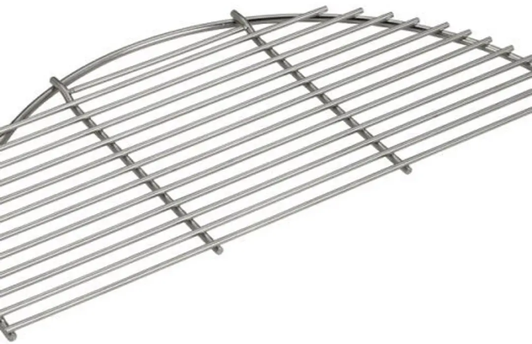 Big Green Egg RVS Half Moon Grid XL - Zilver
