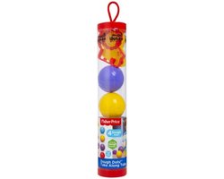 Fisher-Price Dough 4 Ballen In Koker Met Vormen.