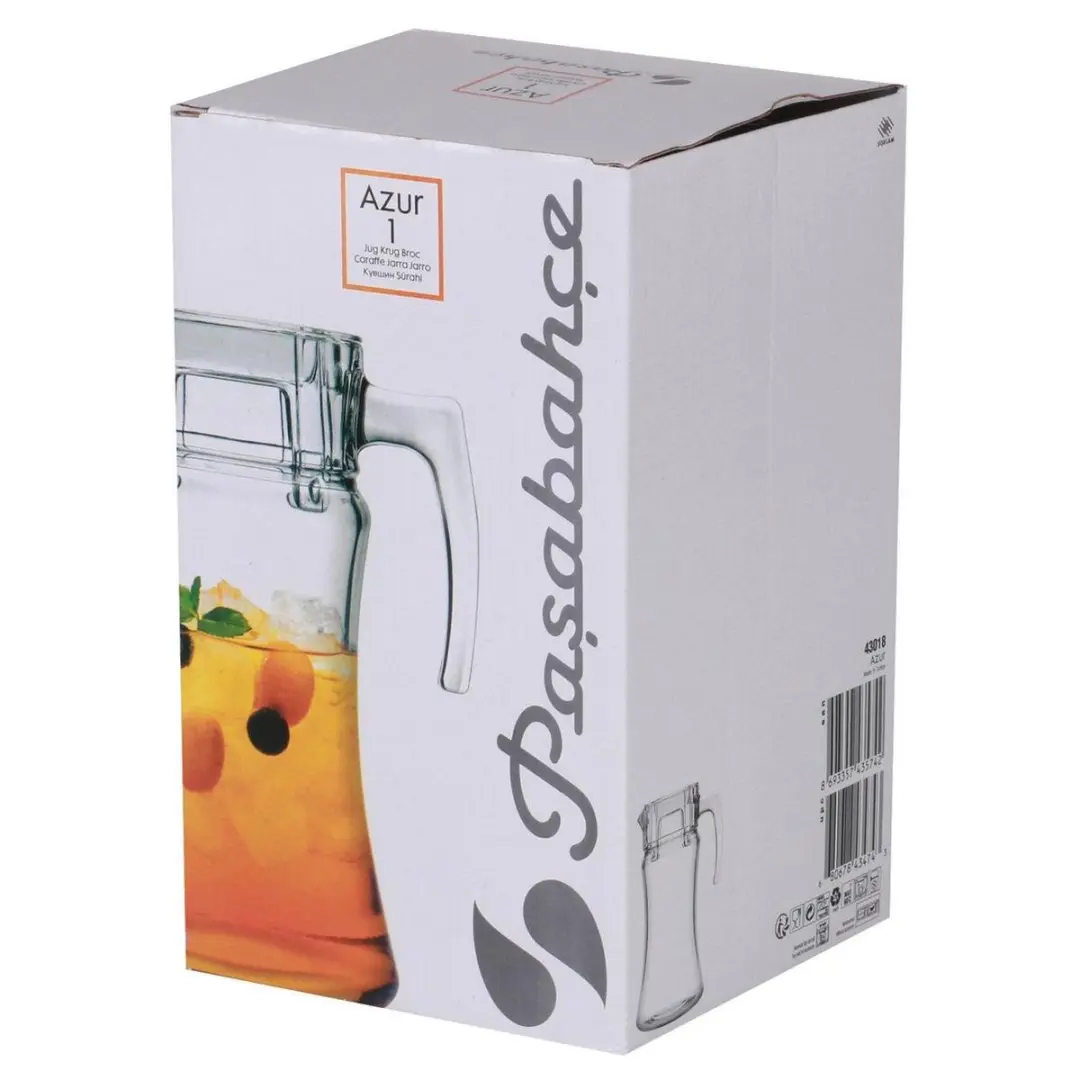 Pasabahce Azur Karaf 1,4L - Ø13x23,5cm - Transparant