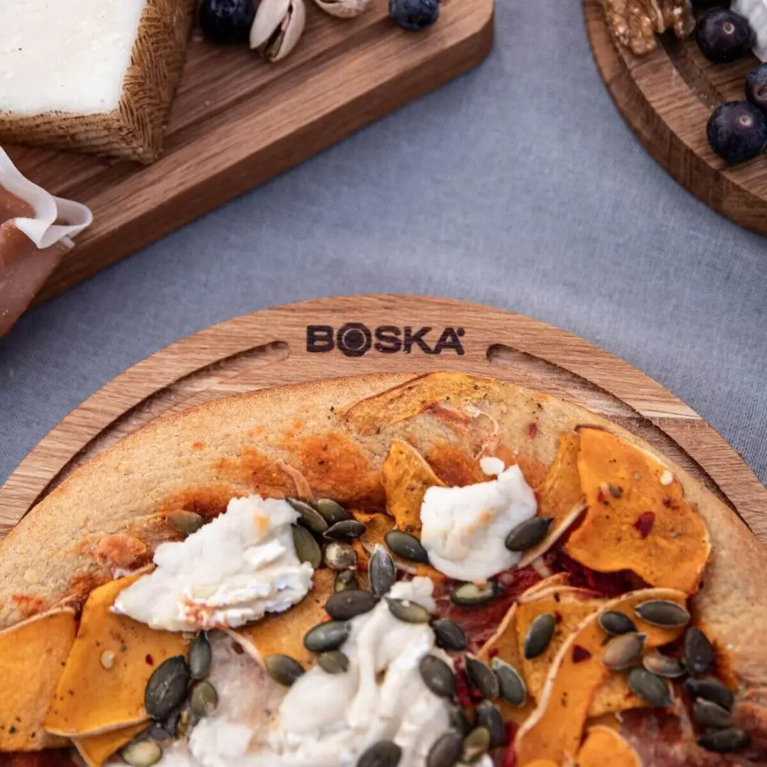Boska Pizzaplank Friends S - Eikenhout - Ø 24cm