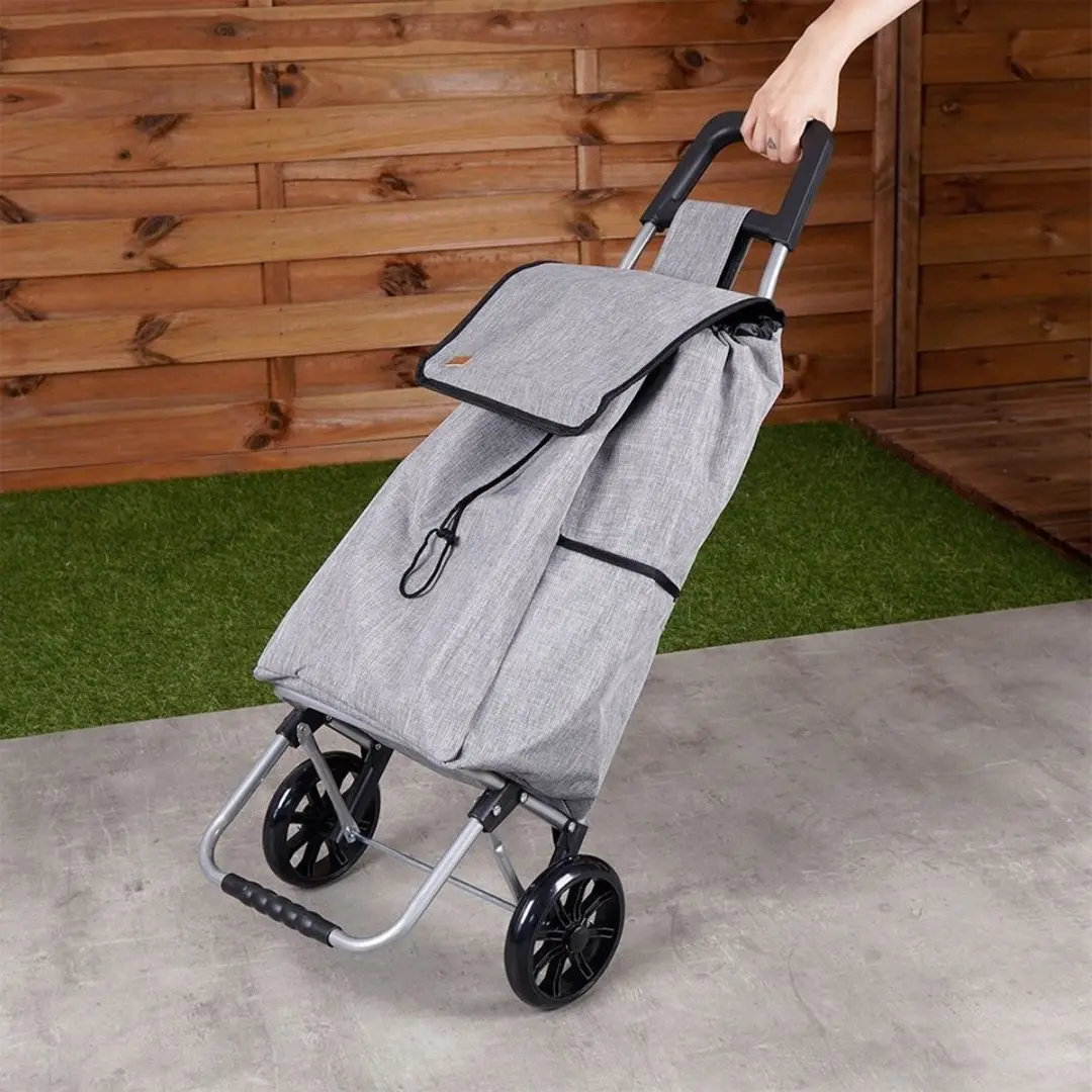 Orion Boodschappentrolley 40L - Grijs - afbeelding 5 van 6