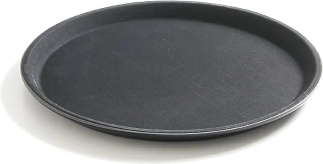 HENDI Rond Dienenblad 50cm - Glasvezelversterkt - Zwart