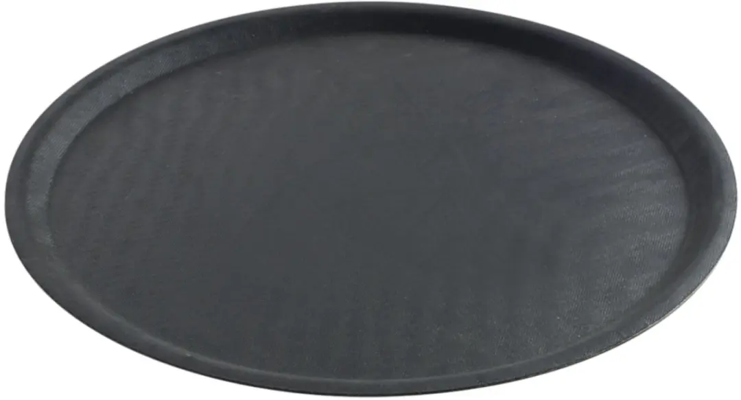 HENDI Rond Dienenblad 50cm - Glasvezelversterkt - Zwart