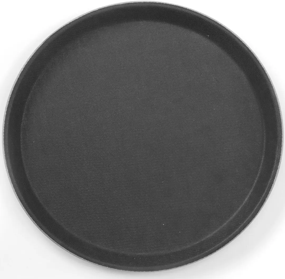 HENDI Rond Dienenblad 50cm - Glasvezelversterkt - Zwart
