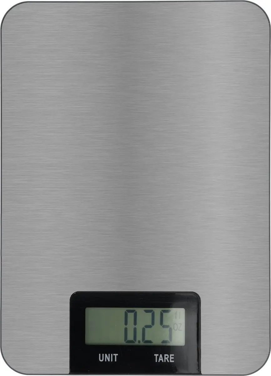 Excellent Houseware YN1201320 Keukenweegschaal - 5 kg - Grijs