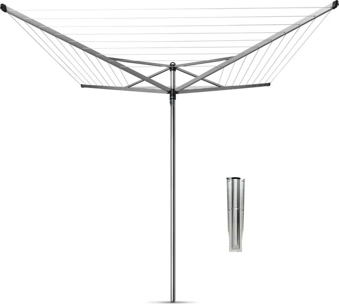 Brabantia Topspinner Droogmolen 40m Metallic Grey