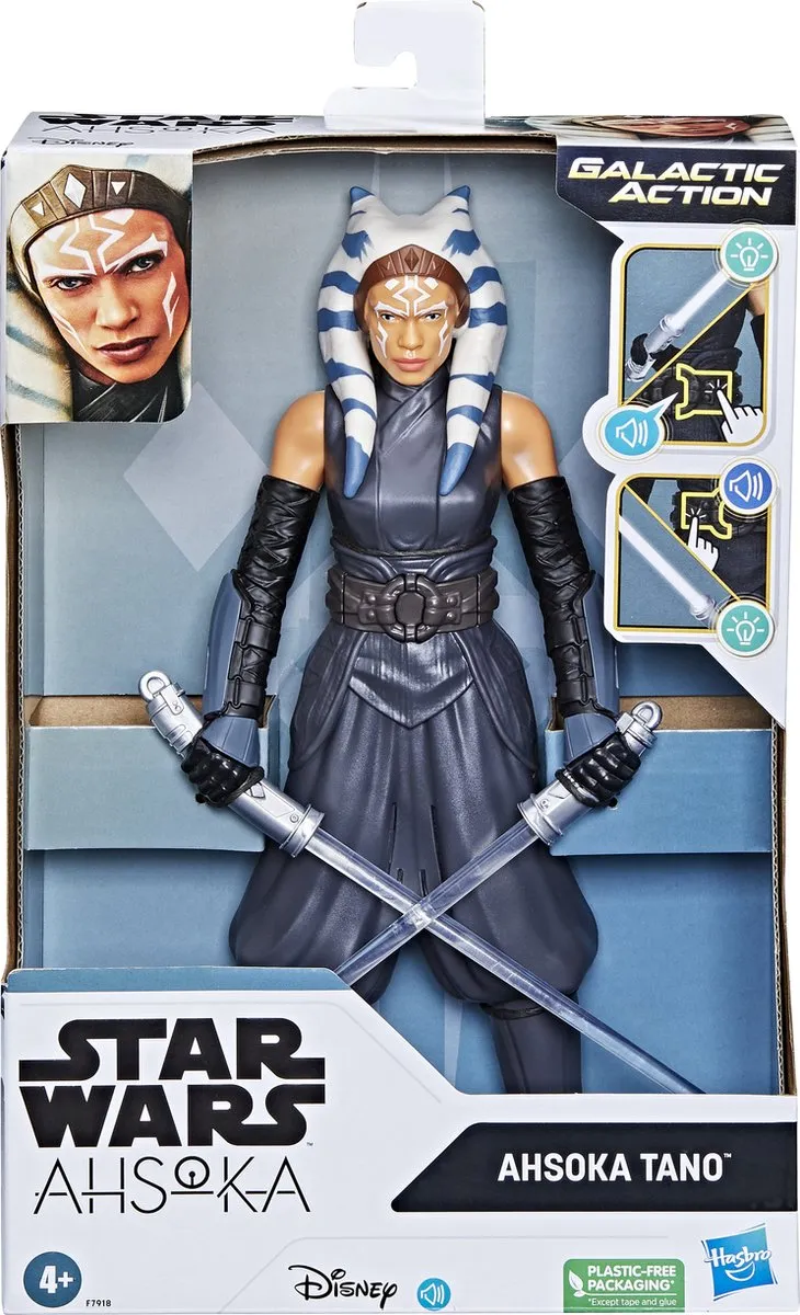 Star Wars Ahsoka Tano Interactieve Actiefiguur 30cm - Multikleur