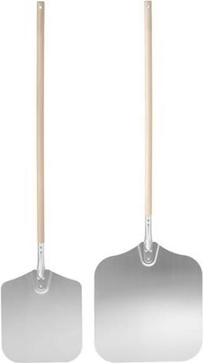 HENDI Vierkante Pizzaschep 405x1320mm - Hittebestendig Aluminium
