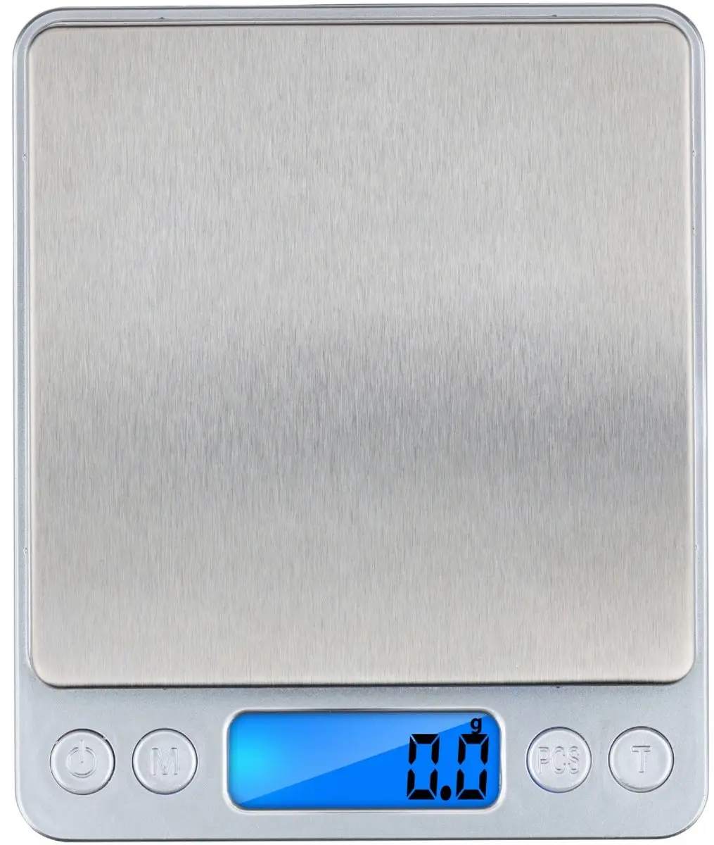 Alpina Digitaal Keukenweegschaal 2kg - Zilver