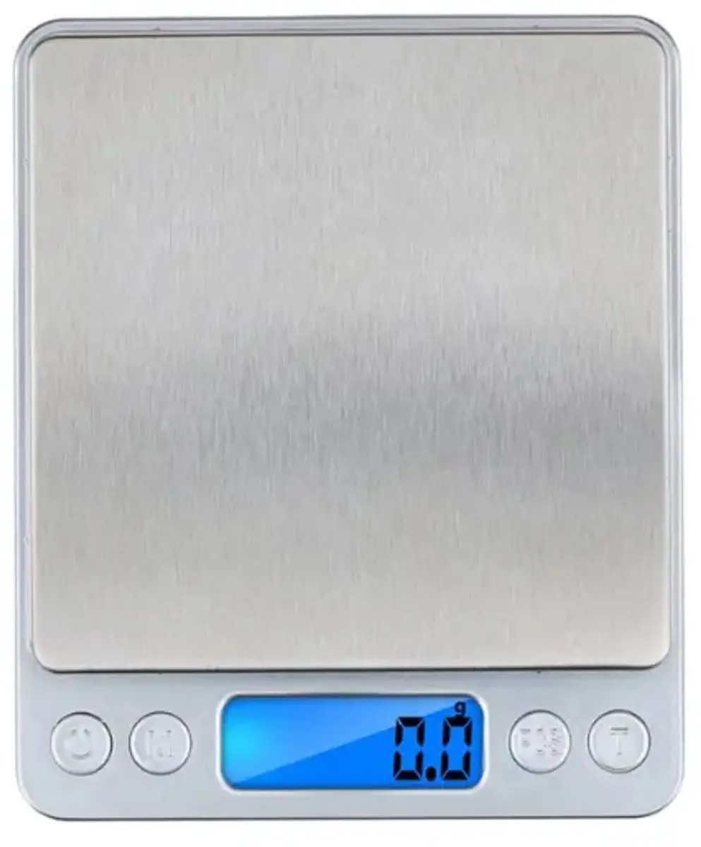 Alpina Digitaal Keukenweegschaal 2kg - Zilver - afbeelding 6 van 6